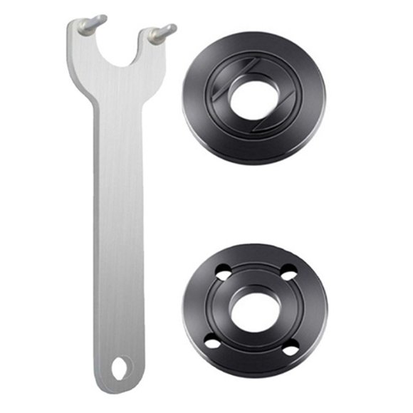 Steel Angle Grinder Flange Nuts and Spanner Wrench Set for Makita 4-1/2", 5" and 7" Grinders