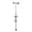 Graphite, variant on Signature Life Sure Stand Pole, Elderly Floor to Ceiling Transfer Pole, Bathroom Safety Grab Bar, Deep Bronze