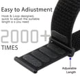 thumbnail image 6 of WILLED Soft And Breathable Sport Nylon Loop Strap Compatible with Apple Watch Bands 38MM 40MM 41MM 42MM 44MM 45MM 49MM, Women Men Adjustable Straps for IWatch Series SE 9/8/7/6/5/4/3/2/1 Ultra, 6 of 7