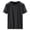 Black, variant on COMVALUE Summer Ice Silk Shirts for Men Women Short Sleeve Crew Neck Tee Tops Outdoor Sport Lightweight Breathable Summer Shirts (Grey, 4XL)