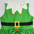 thumbnail image 5 of Christmas Dress for Little Girls Princess Cosplay Birthday Party Xmas Costume, 5 of 6