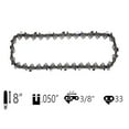 Morocca Replacement Chain for Harbor Freight Pole Saw Portland 62896