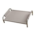 thumbnail image 4 of lingqin Lit Hamac pour Chat Cadre en Acier Inoxydable Durable Lit Surélevé pour Animal Anti-Humidité Facile à Gris, 4 of 9