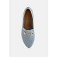 thumbnail image 4 of Noltas Horsebit Embellished Flat Loafers, 4 of 10
