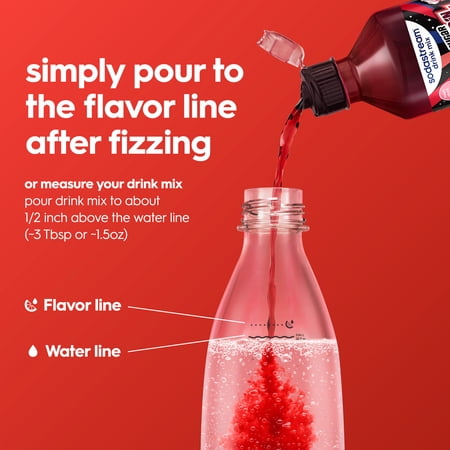 sodastream Mountain Dew Code Red Zero Drink Mix, 14.9oz