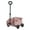 Pink, variant on Puppy Stroller 3 in 1 Folding Dog Stroller – 4 Wheels Pet Stroller for Small Dogs and Cats, Comfortable Travel, Compact & Durable Design, 20.08" x 13.78" x 9.06"-Grey