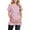 Pink, variant on Short Sleeve Maternity Clothes for Women Tie Front Maternity Tops Pregnancy Shirts