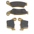 thumbnail image 1 of Motorcycle Front Rear Brake Pads For Honda CR250R CRF250R 2004-2018 CRF250X 2004-2017 CRF450R 2002-2018 CRF450X 2005-2018, 1 of 4