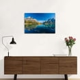 thumbnail image 6 of National Park Lake Canvas Wall Art, Canadian Rockies Mountain Lake Print, Turquoise Water Reflection Artwork for Living Room Bedroom Office Decor, Ready to Hang, 6 of 6