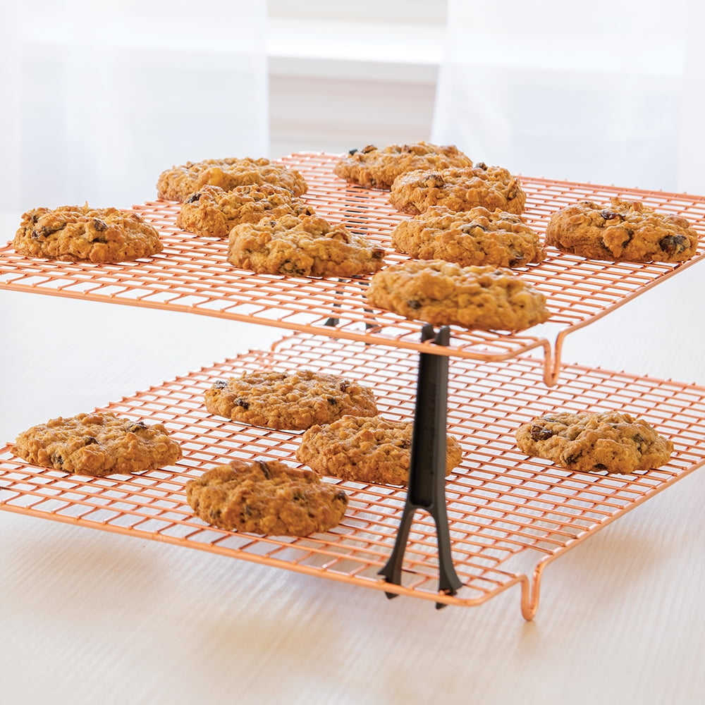 Stackable CoolWave Cooling Rack for Cookies and Baking