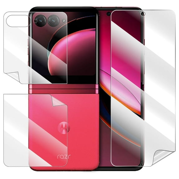 Rome Tech for Motorola Razr 2023 Front Glass Screen Protector – HD Clarity, Anti-Scratch
