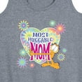 thumbnail image 3 of Garfield - Mother's Day - Most Huggable Mom - Women's Racerback Tank Top, 3 of 5