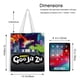 thumbnail image 5 of Heroes of Goo Jit Zu Bolso de tela con estampado de lienzo para mujer, bolsa de compras reutilizable y estética, con cremallera interior, regalo para mujer, 35 × 40 cm., 5 of 6