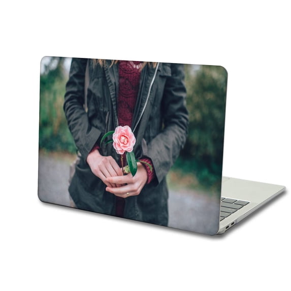 KSK KAISHEK Protective Case Hard Cover Only Compatible Newest MacBook Pro 15" with Touch ID Model: A1707&A1990 (Pink series 0135)