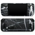 thumbnail image 1 of Design Skinz Compatible Steam Deck Skin Decal Protective Vinyl Cover Natural Black White MarbleStone, 1 of 5