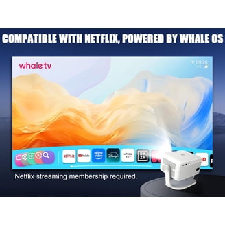 Bomaker Movie Projector, Native 1080P Video Projector with 200
