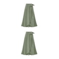 thumbnail image 3 of Jumpingount maxi negra sólida sofisticada y sexy para mujeres adultas negra midi larga Faldas Mujeres ArmyGreen XL 1 Ejercito verde XXL, 1 2Conjunto, 3 of 6