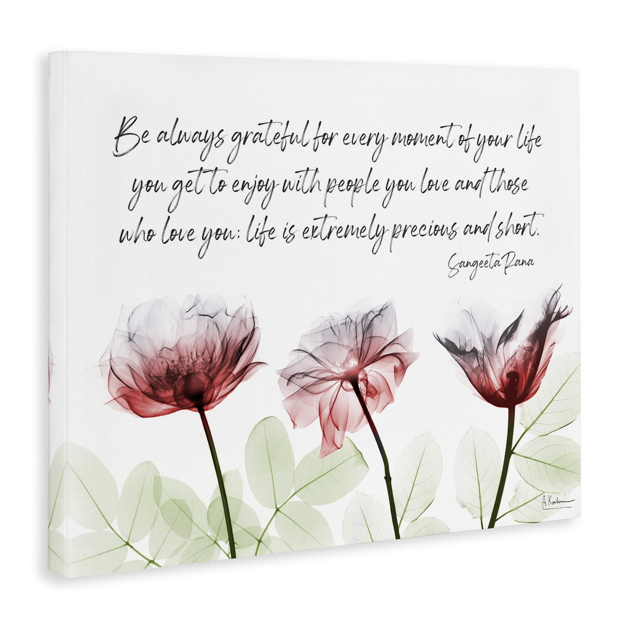 Stupell Industries Precious Faith Quote Religious Painting Gallery Wrapped Canvas Art Print Wall Art, 48 x 36