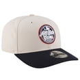 thumbnail image 3 of Men's New Era Light Beige/Black Atlanta Braves 2025 MLB All-Star Game Circle Patch 9SEVENTY Adjustable Hat, 3 of 5