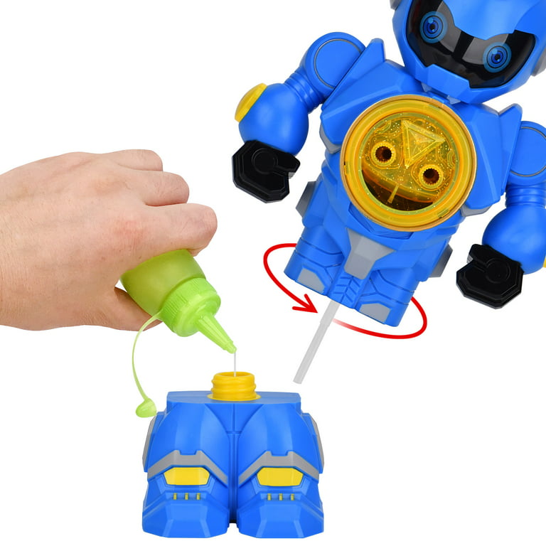 4in1 Robot Toys for Kids - Bubble Gun Machine, Ball Shooter, Drawing &  Reptile Robot – STEM DIY Fun Toys for Kids 6 8 10 Years Old Boys