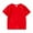 Red, variant on Summer Tops for Kids Solid Color Crewneck T Shirt Short Sleeve Loose Drop Shoulder Basic Layering Tees 4 Year Old Girl Birthday Gifts Toddler Girls Boys Clothes Pink 4-5 Years