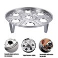 thumbnail image 4 of Utensilios de cocina resistentes al calor del soporte funcional multi del estante del vapor del acero inoxidable, 4 of 8