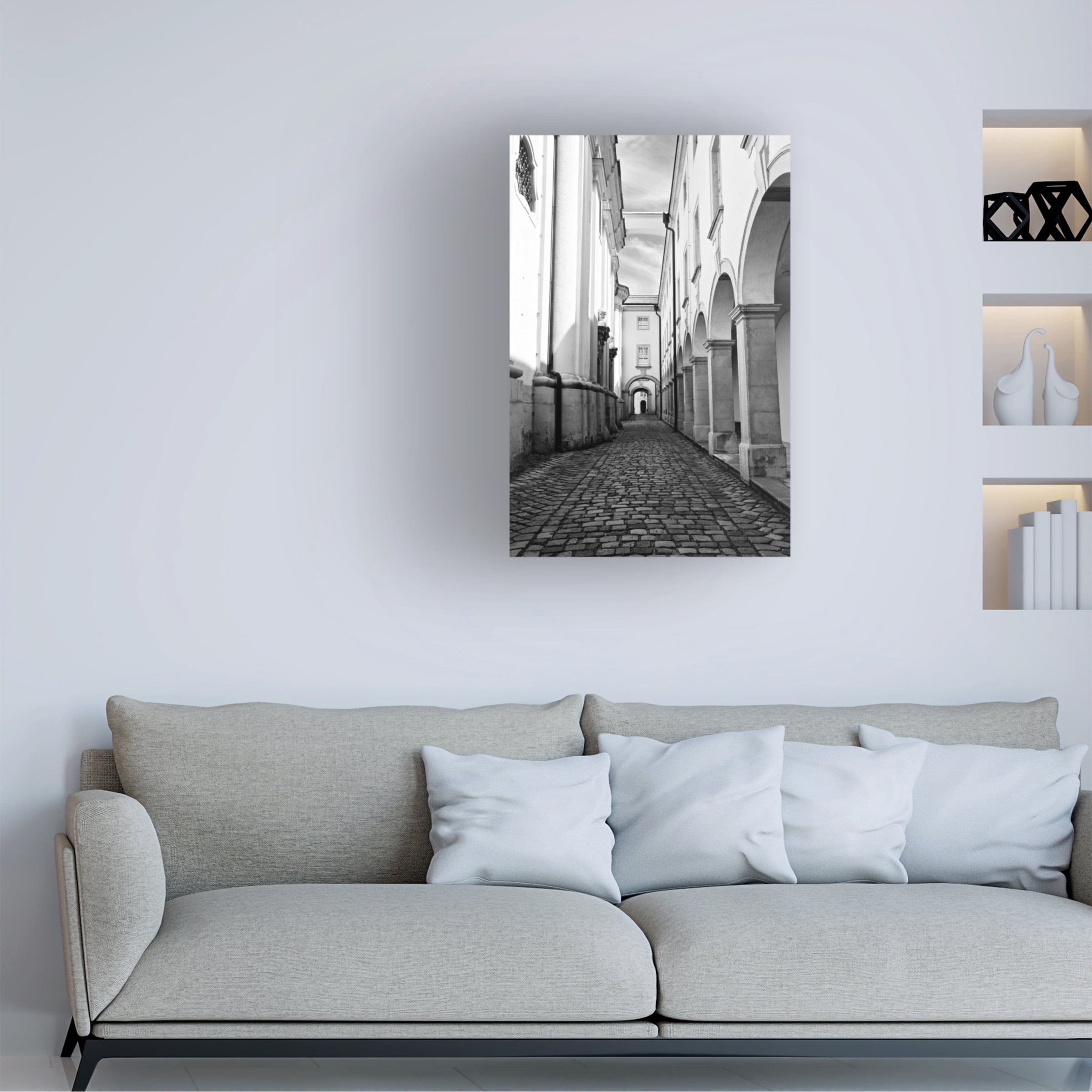 Susan Vizvary Photography 'Abbey Black and White' Canvas Art