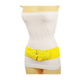 thumbnail image 6 of Women Yellow Elastic  Belt Hip High Waist Braided Buckle S M, 6 of 11