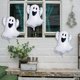 thumbnail image 4 of Ghost Balloons White Ghost Shape Aluminum Foil Balloon for Halloween Theme Party 6Pack, 4 of 4