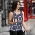 thumbnail image 4 of Vsdgher Bamboo Panda Print Tank Top Sports Vest Bra for Women Sports ,Performance Stretchy Quick Dry Sports Workout Running Top Vest with Removable Pads, 4 of 8