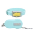 thumbnail image 2 of Portable Pet Small Dog Stretchable Automatic Traction Rope Supply with Collar Blue, 2 of 14
