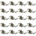 thumbnail image 2 of Villar Home Designs Door Lever Lara Satin Nickel Privacy 20 Pack, 2 of 8