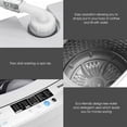 thumbnail image 6 of Portable Compact Washing Machine 1.28 Cu.ft Spin Washer Drain Pump 8 Water Level, 6 of 10