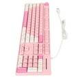 thumbnail image 1 of Clavier Filaire à 104 Touches, Clavier d'Ordinateur Coloré, Touches de Fonctions Multimédias, Clavier de Jeu pour XP 7 8 10 11, pour OS X,, 1 of 8