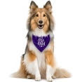thumbnail image 3 of I Love My Dad Dog Bandana, Purple Dog Bandana, Dog Scarf Accessories, Pet Dog Triangle Scarf, Boy Dog Accessories, Dog Bandana for Small Medium Large Dogs, Gifts from Dogs to Dad (E25), 3 of 4