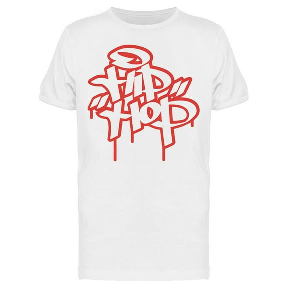 Hip Hop Graphic T-Shirt Men -Image by Shutterstock, Male x-Large