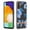 Blue Flowers, variant on SaniMore for Samsung Galaxy A14 5G Case, Flexible TPU Magnetic Cover Support Wireless Charging Slim Flower Grass Pattern Shockproof Protective Shell for Ladies Women Girls, Purple Flowers