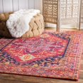 thumbnail image 1 of CPDD Persian Vonda Accent CPDD , 2' x 3', Pink Pink 2 ft x 3 ft, 1 of 5