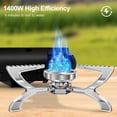 thumbnail image 3 of Estufa de camping portátil Odoland Estufa de gas propano 1400W, 3 of 6