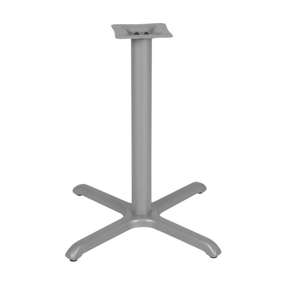 Via X-Base for 30" Table Tops- Grey