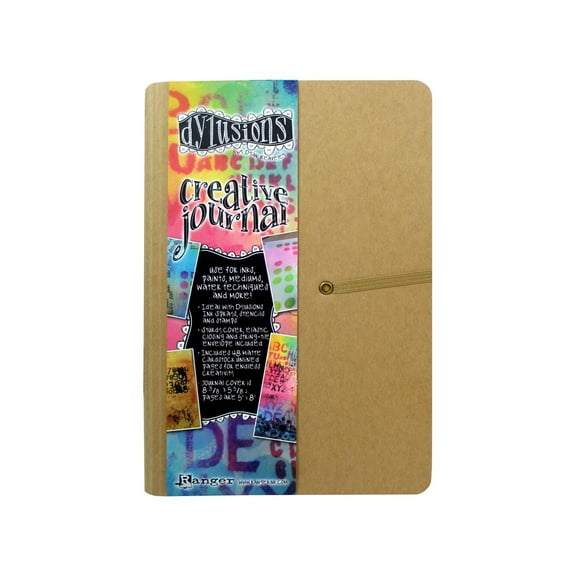 Ranger Dylusions Creative Journal, Assorted Colors, 48 Pages