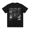 thumbnail image 3 of Camiseta de la cantante Lana Del Rey, camiseta del álbum de música Ultraviolence, camisetas de manga corta vintage de hip hop para hombres y mujeres, ropa urbana gótica, 3 of 5