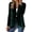 24#Green, variant on Velvet Blazers for Women Casual Oversized Open Front Long Sleeve Jackets Work Office Business Suit Blazer 2025 Pink XL