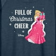 thumbnail image 3 of Disney - Full Of Christmas Cheer Aurora - Women's Lightweight French Terry Long Sleeve Shirt, 3 of 5