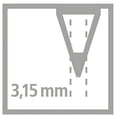 thumbnail image 4 of STABILO EASYgraph Handwriting Pencil Left Handed - Petrol Pack of 2, 4 of 4