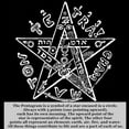 thumbnail image 6 of 8mm Matte Black Star of Daivd Ring Men Religious Judaism Israel Jewish Magen David Finger Ring Stainless Steel David Star Rings, Size 7, 6 of 7