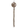 thumbnail image 1 of Allstate 12 in. Christmas Glitter Tasseled and Beaded Ball Ornament, 1 of 2