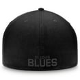 thumbnail image 4 of Men's Fanatics Black St. Louis Blues Team Haze Fitted Hat, 4 of 4