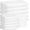 White, variant on 20 Pcs Bath Towel and Washcloths Set for Bathroom Includes 5 Bath Towels 5 Hand Towels 10 Washcloths, Soft Coral Velvet Absorbent Quick D