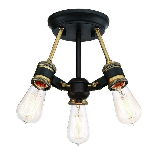 Designers Fountain 91011-VB Milles Semi-Flush